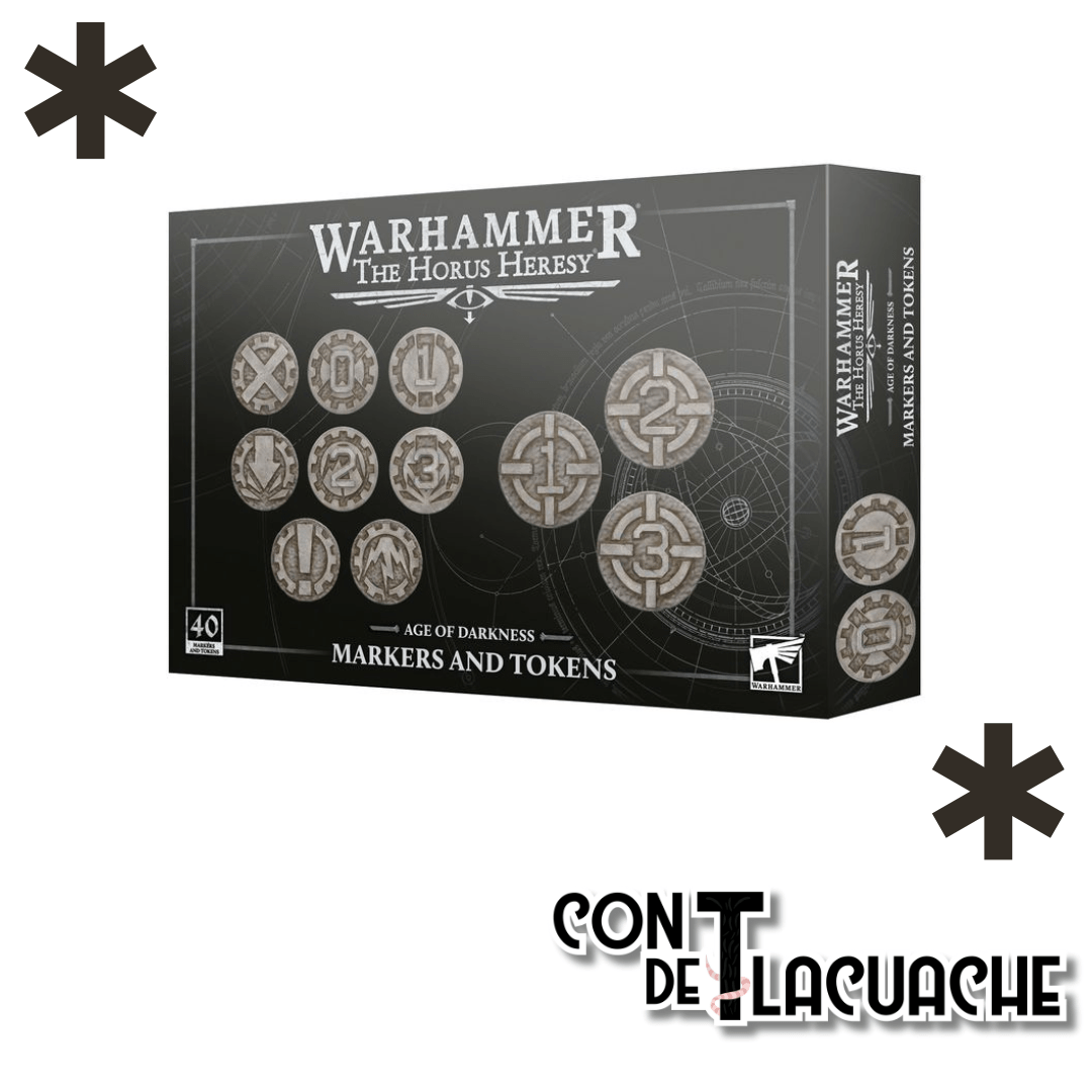 Age Of Darkness Markers And Tokens | Games Workshop - Con T de Tlacuache - Games Workshop