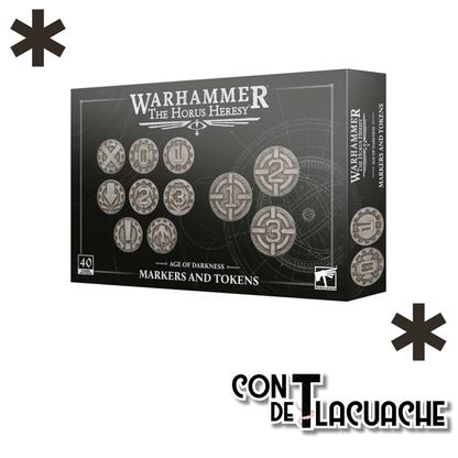 Age Of Darkness Markers And Tokens | Games Workshop - Con T de Tlacuache - Games Workshop