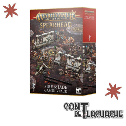 Age of Sigmar - Fire & Jade Gaming Pack (English) | Games Workshop - Con T de Tlacuache - Games Workshop