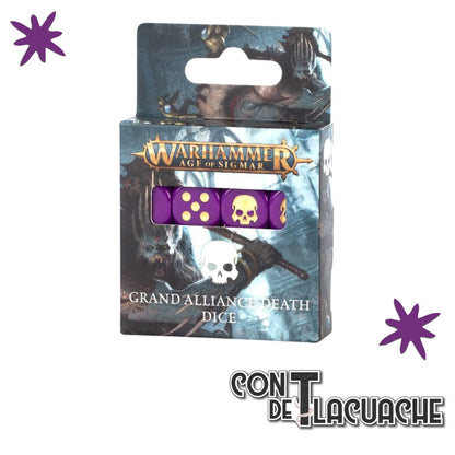 Age Of Sigmar - Grand Alliance Death Dice | Games Workshop - Con T de Tlacuache - Games Workshop