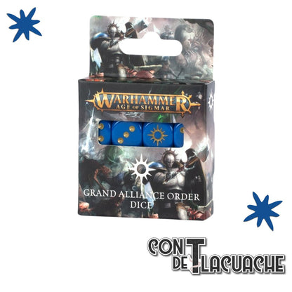 Age Of Sigmar - Grand Alliance Order Dice | Games Workshop - Con T de Tlacuache - Games Workshop