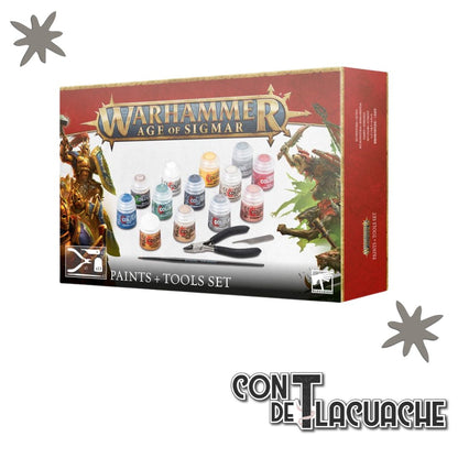 Age Of Sigmar Paints+Tools | Games Workshop - Con T de Tlacuache - Games Workshop