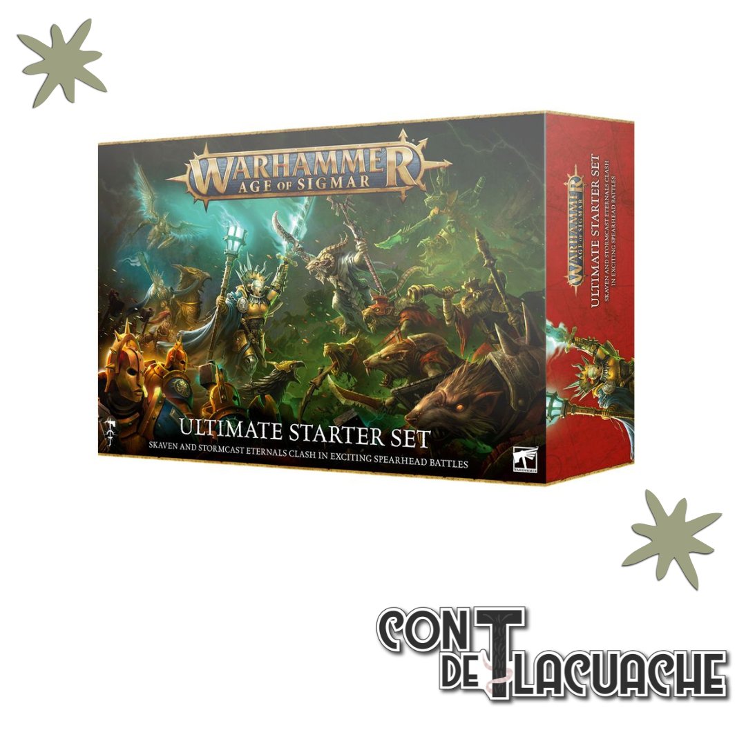 Age Of Sigmar: Ultimate Starter Set Eng | Games Workshop - Con T de Tlacuache - Games Workshop