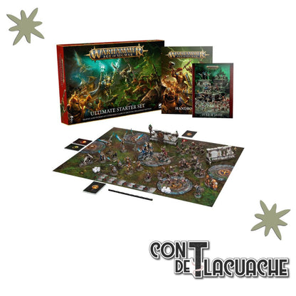 Age Of Sigmar: Ultimate Starter Set Eng | Games Workshop - Con T de Tlacuache - Games Workshop