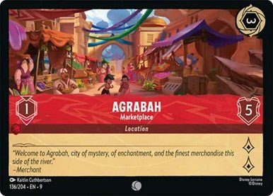 Agrabah - Marketplace (Non - foil) - Con T de Tlacuache - Ravensburger
