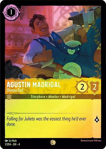Agustin Madrigal - Clumsy Dad ( Cold Foil ) | Ravesburger - Con T de Tlacuache - Ravensburger