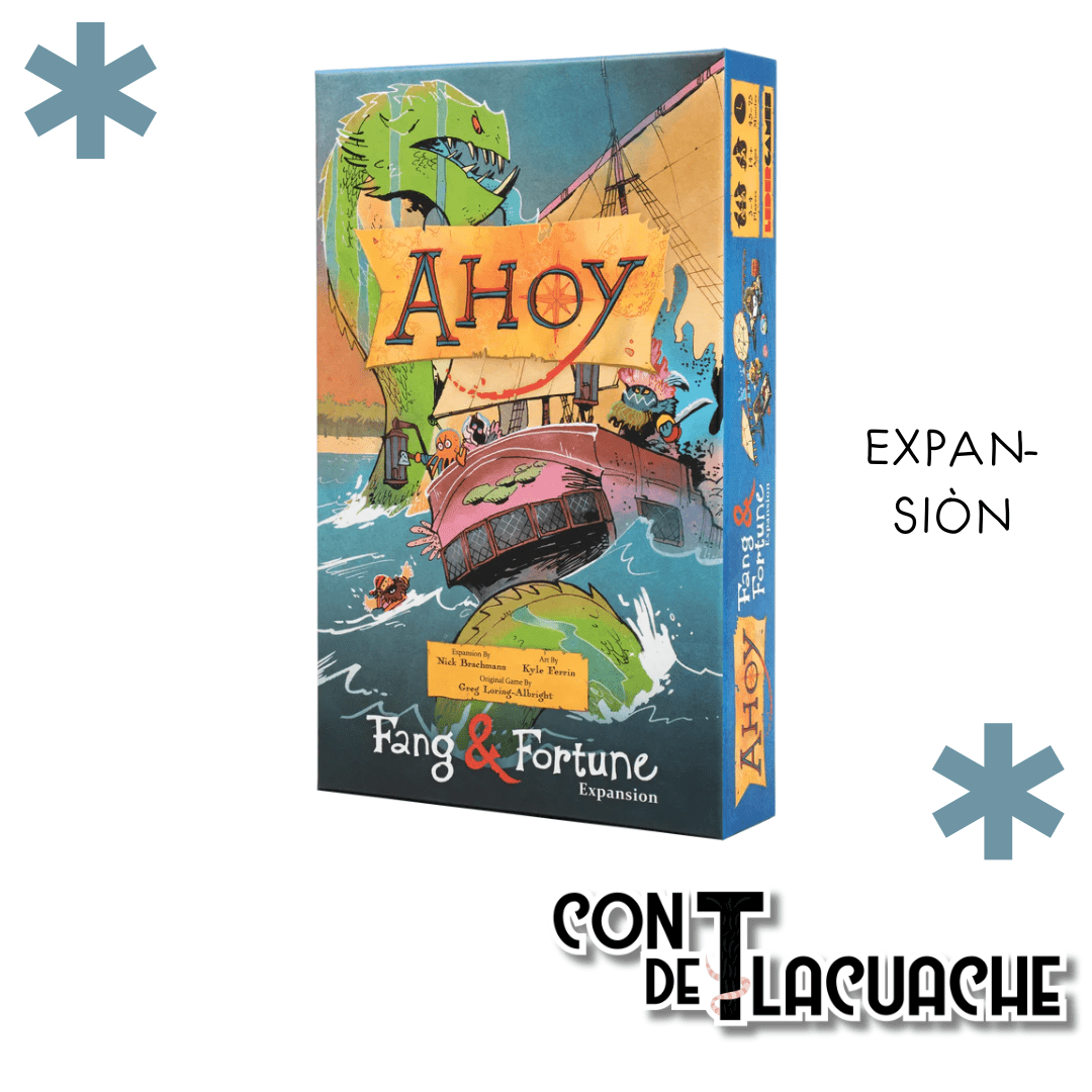 Ahoy Fang & Fortune Exp | Leder Games - Con T de Tlacuache - Con T de Tlacuache