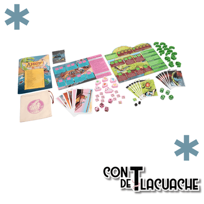 Ahoy Fang & Fortune Exp | Leder Games - Con T de Tlacuache - Con T de Tlacuache