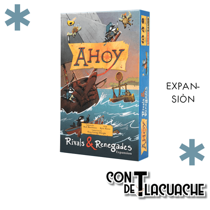 Ahoy Rivals & Renegades Exp | Leder Games - Con T de Tlacuache - Con T de Tlacuache