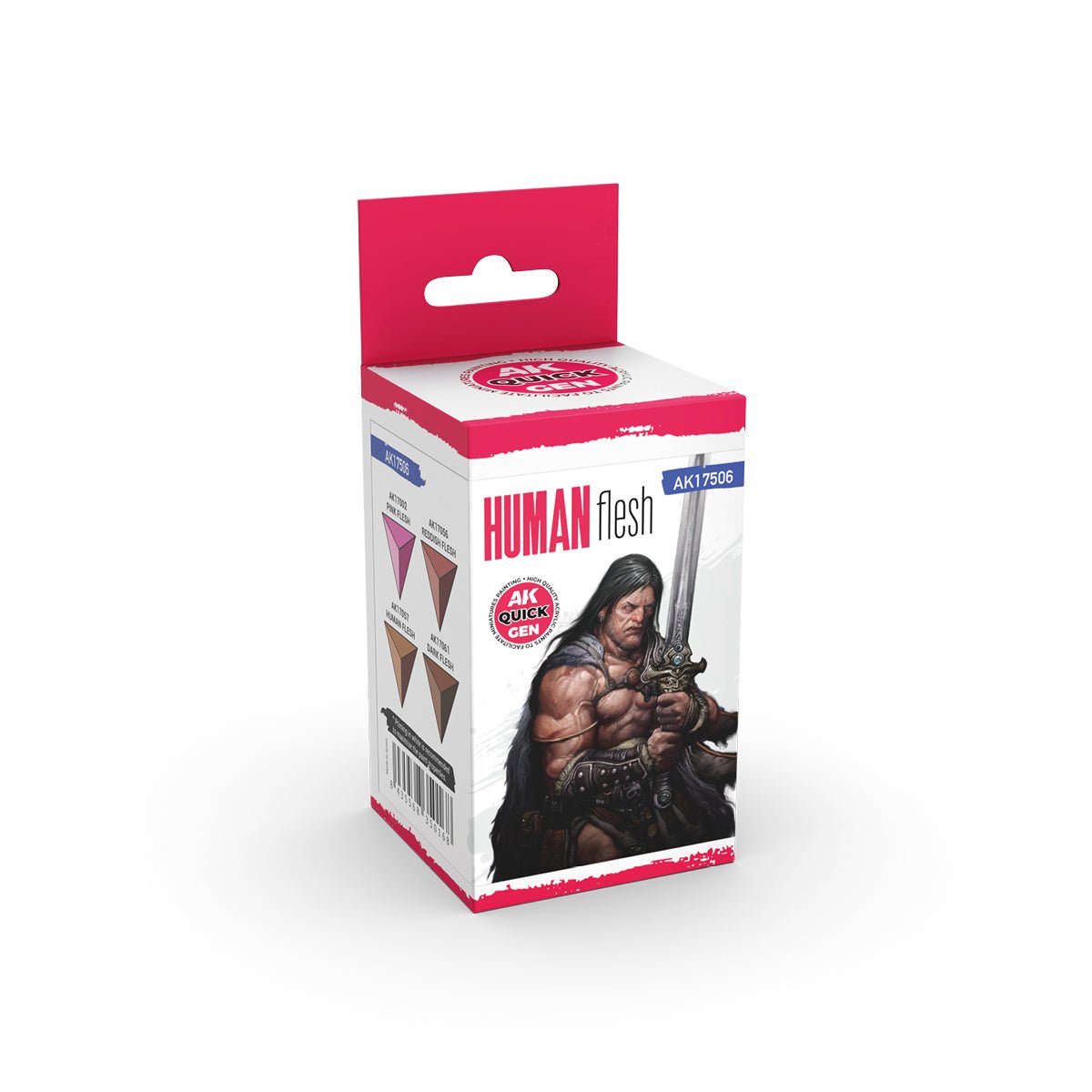 AK Interactive Quick Gen - Human Flesh (Set) - Con T de Tlacuache - Ak Interactive