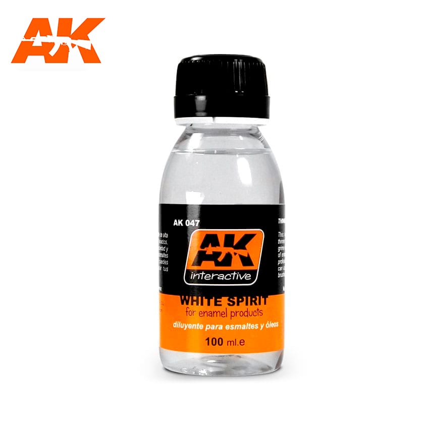 AK Interactive White Spirit 100ml - Con T de Tlacuache - Ak Interactive