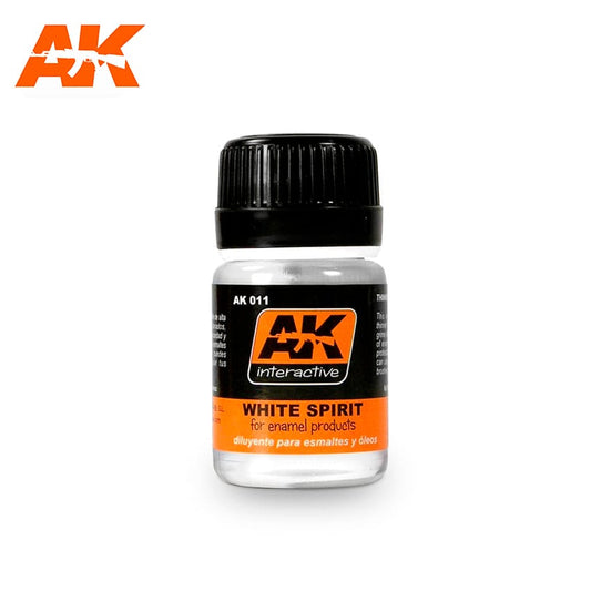 AK Interactive White Spirit 35ml - Con T de Tlacuache - Ak Interactive