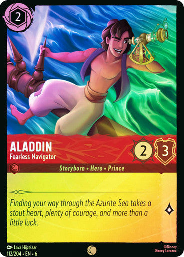 Aladdin - Fearless Navigator ( Cold Foil )