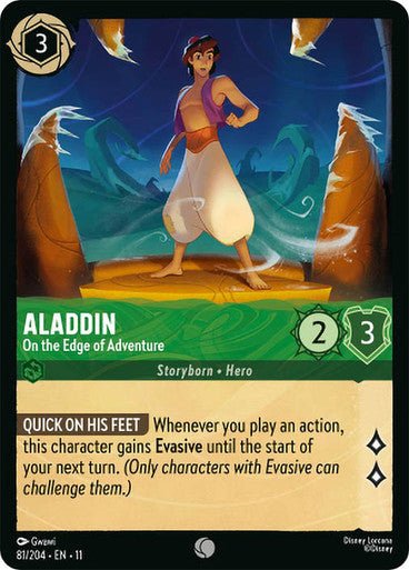 Aladdin (Non - foil) | Ravensburger - Con T de Tlacuache - Ravensburger