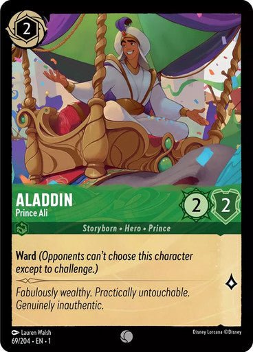 Aladdin - Prince Ali ( Non - foil ) - Con T de Tlacuache - Ravensburger