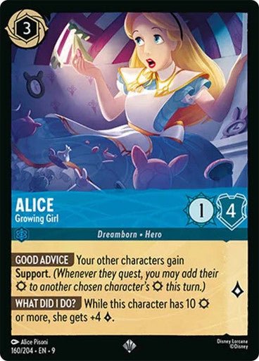 Alice - Growing Girl (Non - foil) - Con T de Tlacuache - Ravensburger