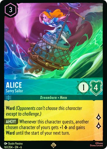 Alice - Savvy Sailor ( Cold Foil ) - Con T de Tlacuache - Ravensburger
