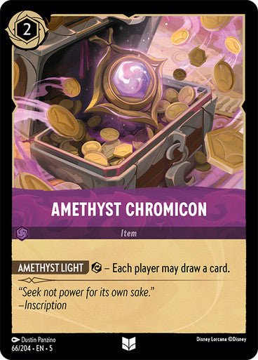 Amethyst Chromicon (Non - foil ) - Con T de Tlacuache - Ravensburger