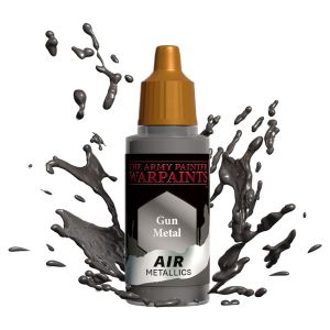 Warpaints Air Metallics Gun Metal 18ml | The Army Painter