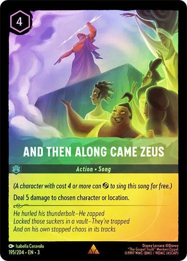 And Then Along Came Zeus (Cold Foil) - Con T de Tlacuache - Ravensburger