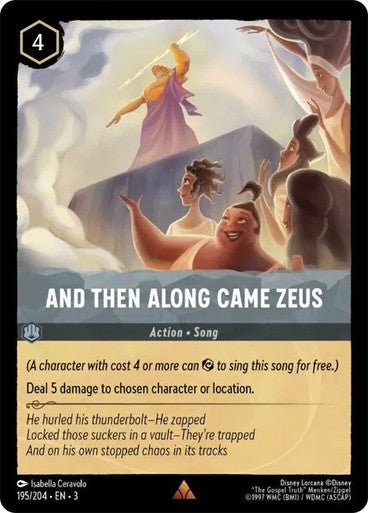 And Then Along Came Zeus (Non - foil) - Con T de Tlacuache - Ravensburger