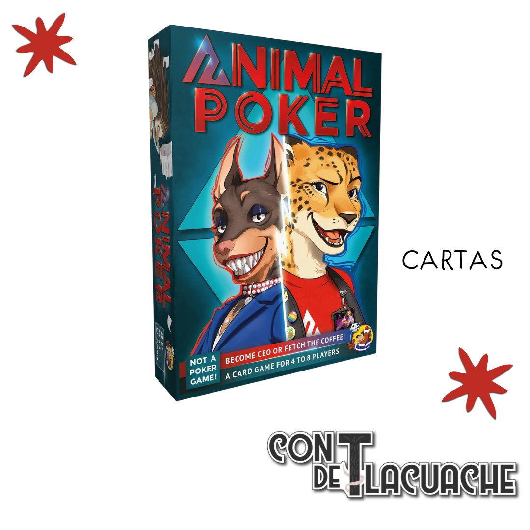 Animal Poker | Heidelbär Games - Con T de Tlacuache - Con T de Tlacuache