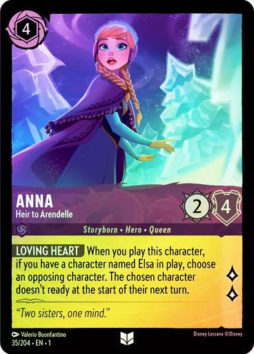 Anna - Heir to Arendelle ( Cold Foil ) - Con T de Tlacuache - Ravensburger