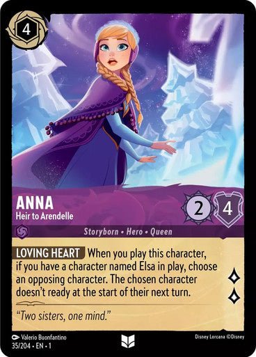 Anna - Heir to Arendelle ( Non - foil ) - Con T de Tlacuache - Ravensburger