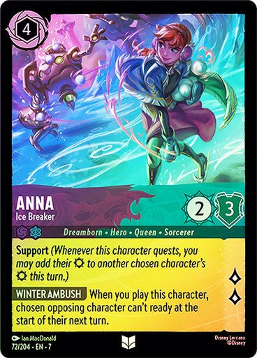 Anna - Ice Breaker (Cold Foil) - Con T de Tlacuache - Ravensburger