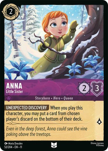 Anna (Non - foil) | Ravensburger - Con T de Tlacuache - Ravensburger