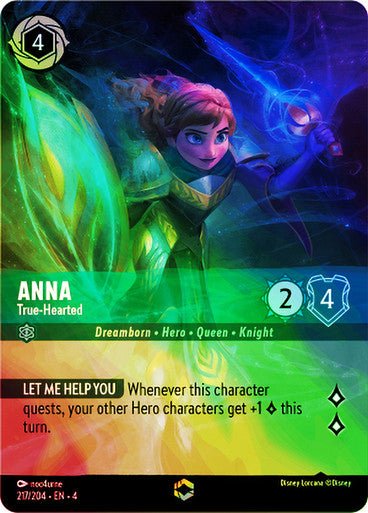 Anna - True - Hearted ( Inkwash Foil ) | Ravesburger - Con T de Tlacuache - Ravensburger