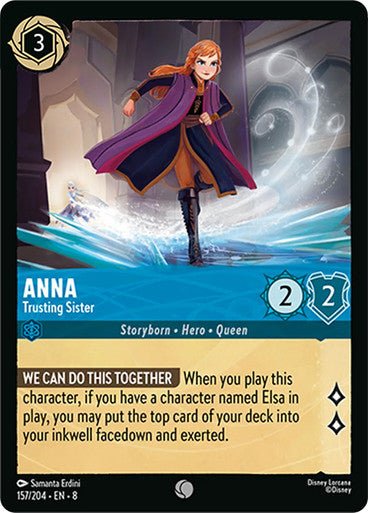 Anna - Trusting Sister (Non - foil) - Con T de Tlacuache - Ravensburger