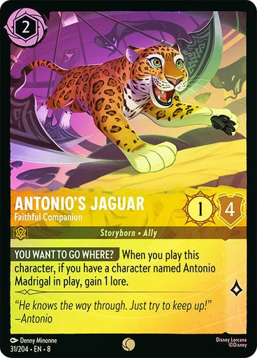 Antonio's Jaguar - Faithful Companion (Cold Foil) - Con T de Tlacuache - Ravensburger