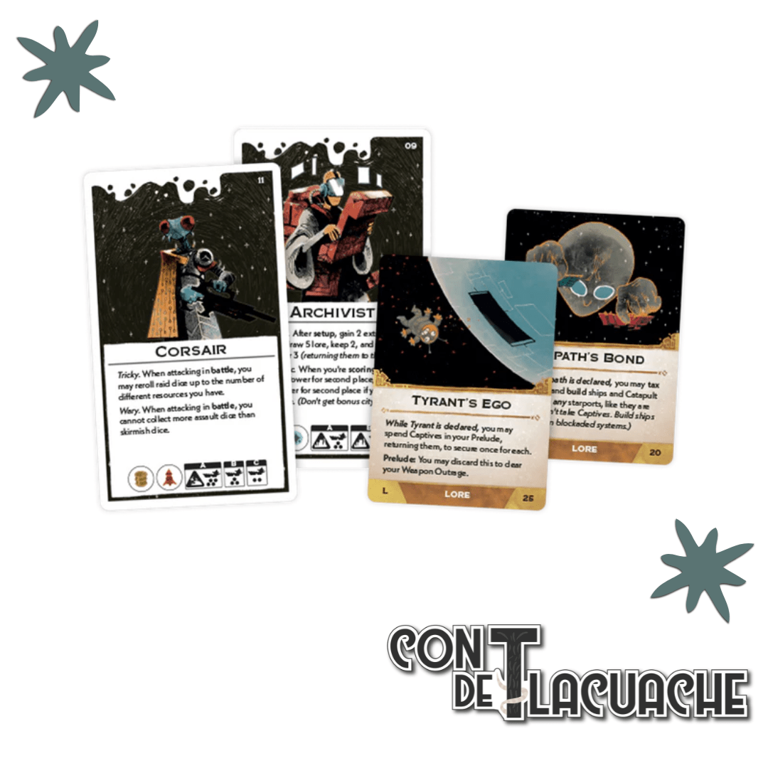 Arcs Leaders & Lore Pack | Leders Games - Con T de Tlacuache - Leder Games