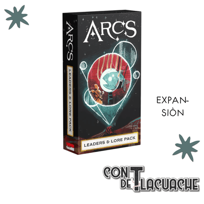 Arcs Leaders & Lore Pack | Leders Games - Con T de Tlacuache - Leder Games