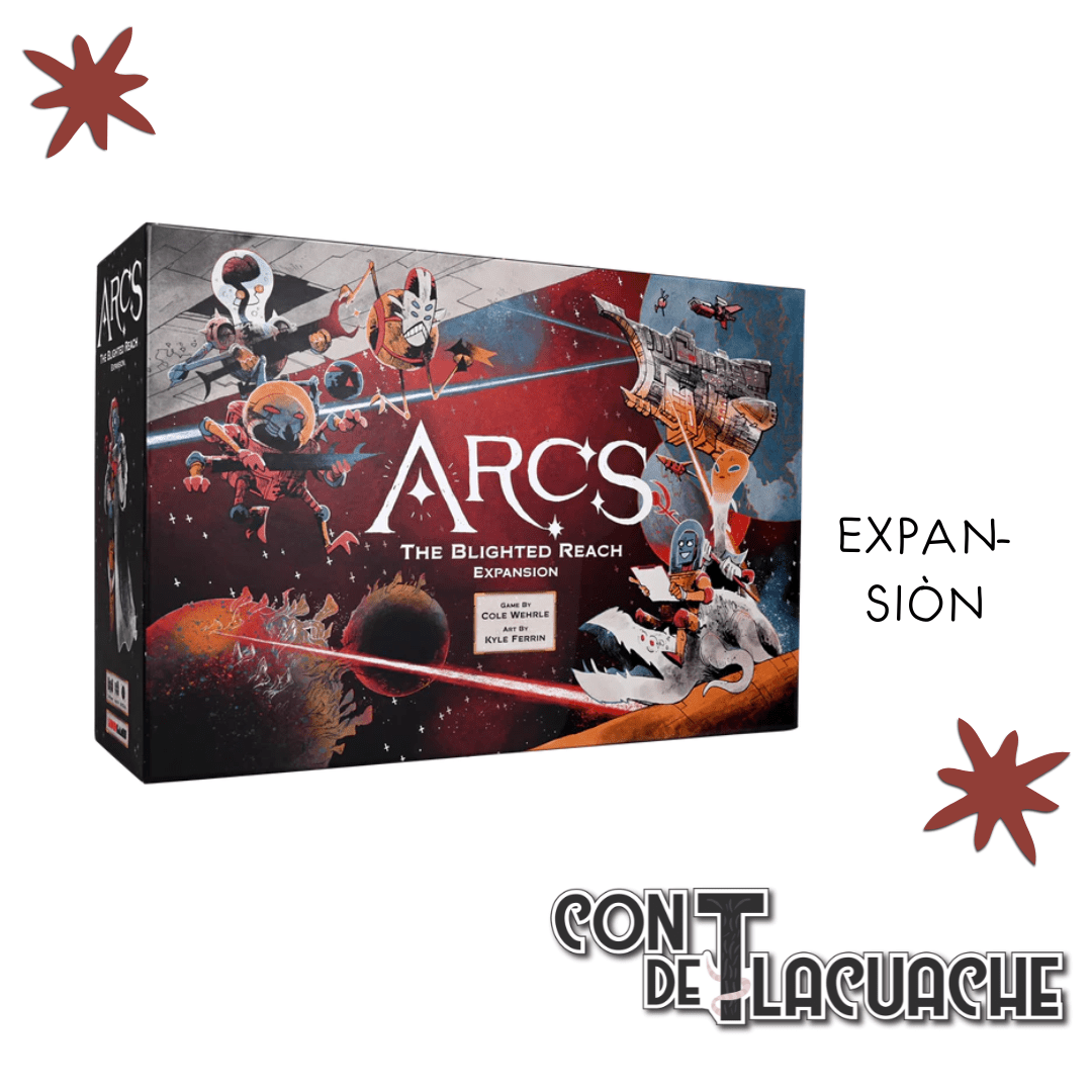 Arcs The Blighted Reach Campaign Expansion | Leders Games - Con T de Tlacuache - Leder Games