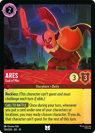 Ares (Cold Foil) - Con T de Tlacuache - Ravensburger