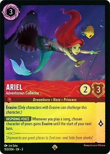 Ariel - Adventurous Collector (Cold Foil) - Con T de Tlacuache - Ravensburger