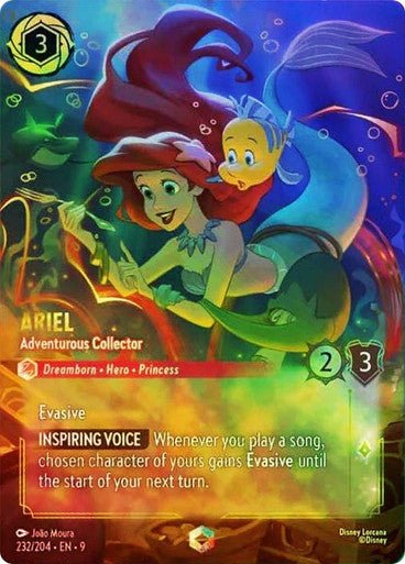 Ariel - Adventurous Collector (Inkwash Foil) - Con T de Tlacuache - Ravensburger