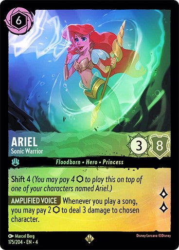 Ariel - Sonic Warrior ( Cold Foil ) | Ravesburger - Con T de Tlacuache - Ravensburger