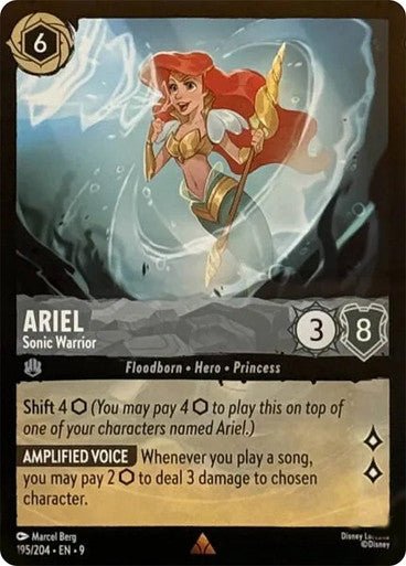 Ariel - Sonic Warrior (Non - foil) - Con T de Tlacuache - Ravensburger