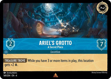 Ariel's Grotto - A Secret Place ( Non-foil ) | Ravesburger