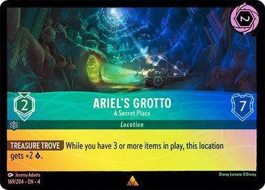 Ariel's Grotto - A Secret Place ( Cold Foil ) | Ravesburger
