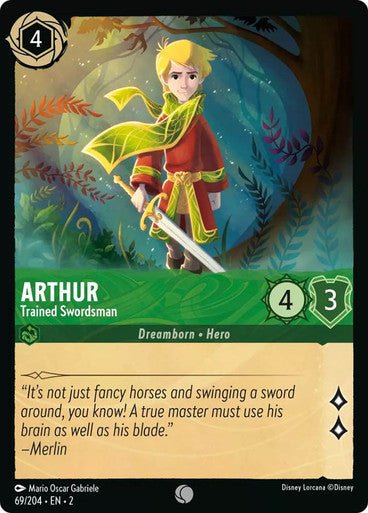 Arthur - Trained Swordsman (Non - foil) - Con T de Tlacuache - Ravensburger