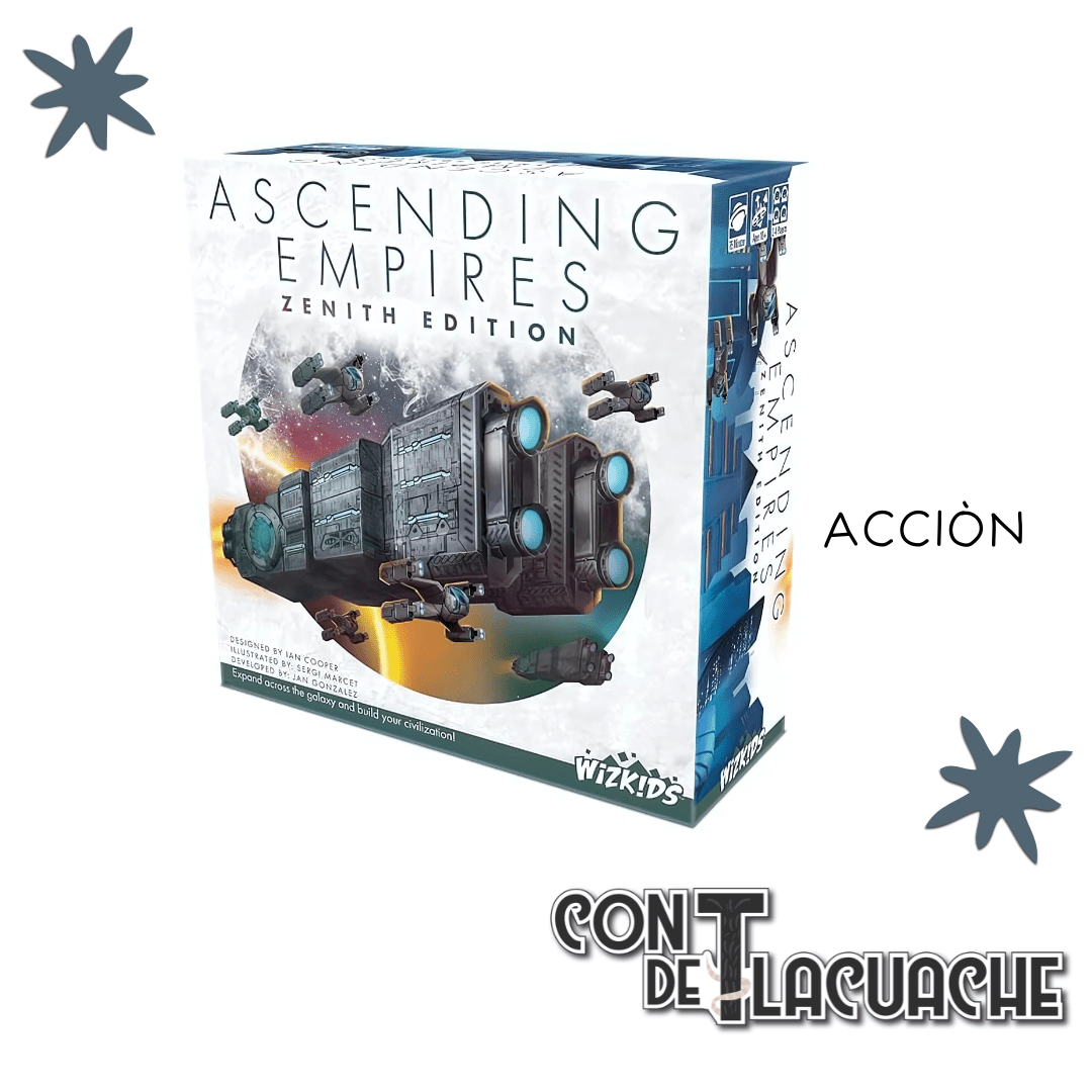 Ascending Empires Zenith Edition | Wizkids - Con T de Tlacuache - Con T de Tlacuache
