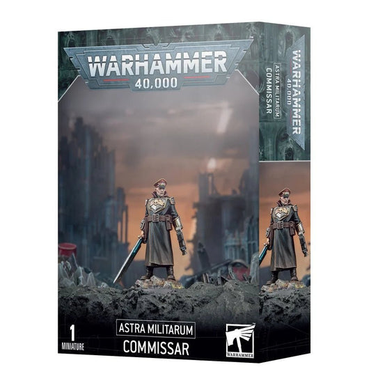 Astra Militarum Commissar | Games Workshop - Con T de Tlacuache - Games Workshop