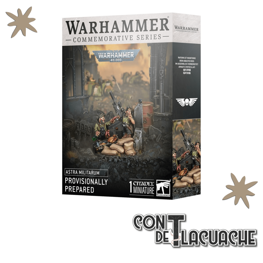 Astra Militarum Provisionally Prepared | Games Workshop - Con T de Tlacuache - Games Workshop