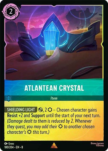 Atlantean Crystal (Cold Foil) - Con T de Tlacuache - Ravensburger