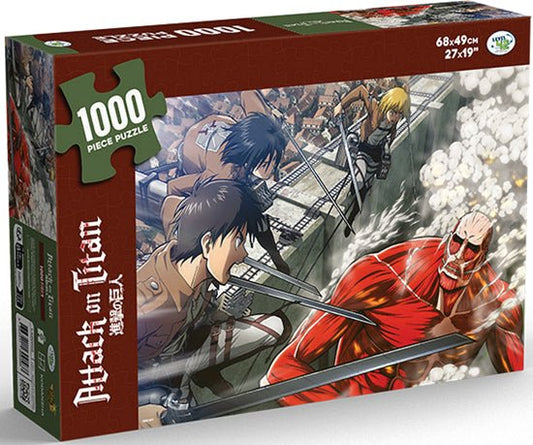 Attack on Titan 1000pc | Puzzle - Con T de Tlacuache - Ravensburger