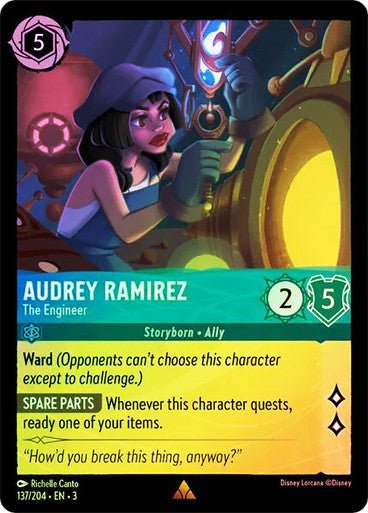 Audrey Ramirez - The Engineer (Cold Foil) - Con T de Tlacuache - Ravensburger